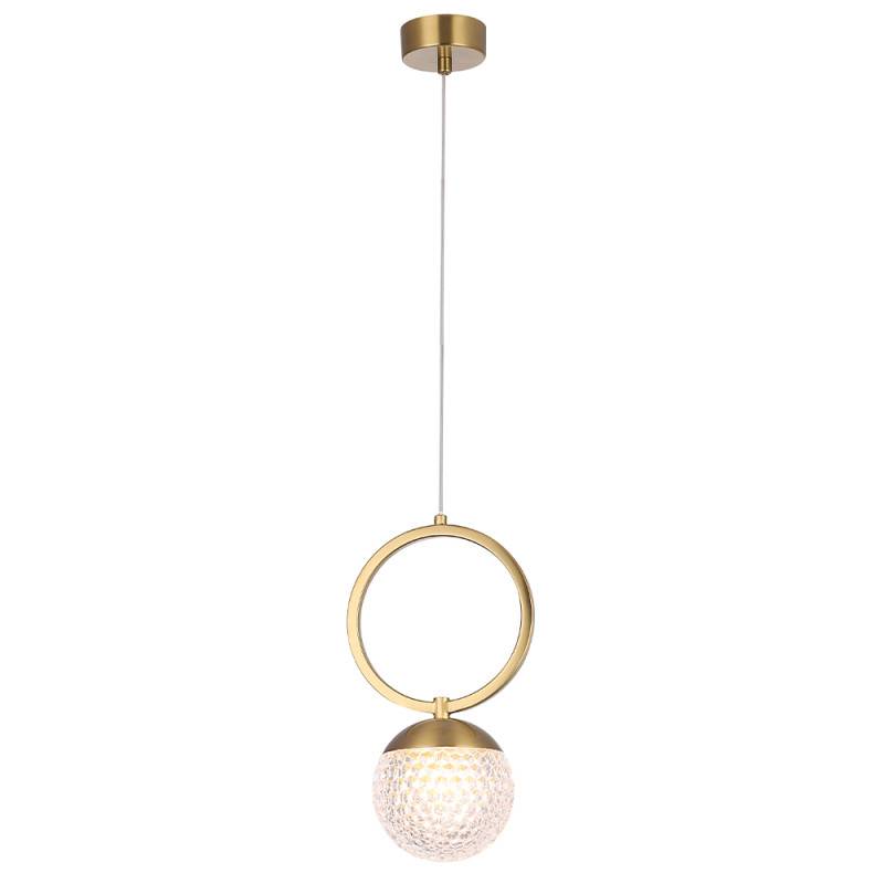 Подвесной светильник Crystal Lux CAROLINA SP1 V1 BRASS