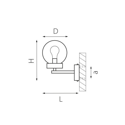 Светильник настенный Lightstar 373620