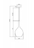 Подвесной светильник Maytoni MOD271PL-01B2