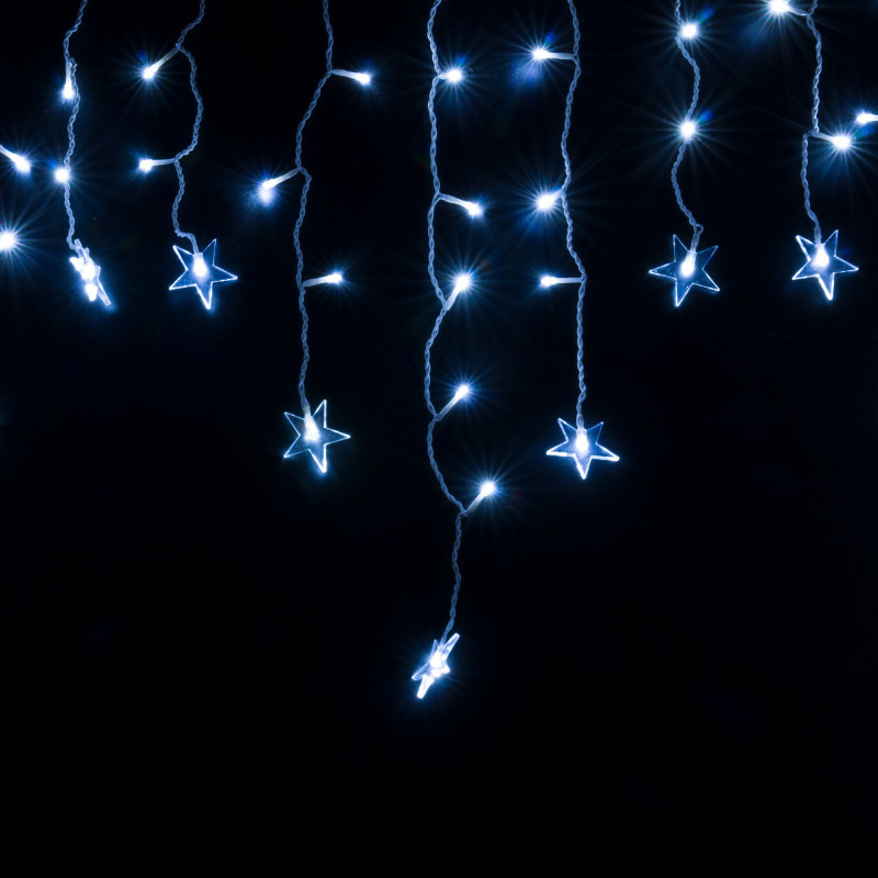 Светодиодная бахрома Eurosvet 100-102 белый 3*0,6м