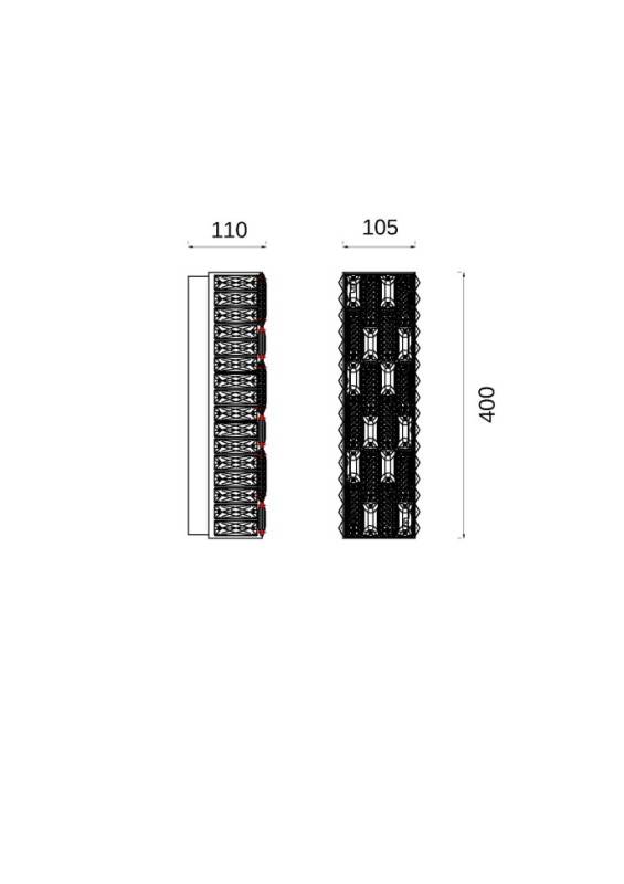 Бра Fluorite FL1051-2W