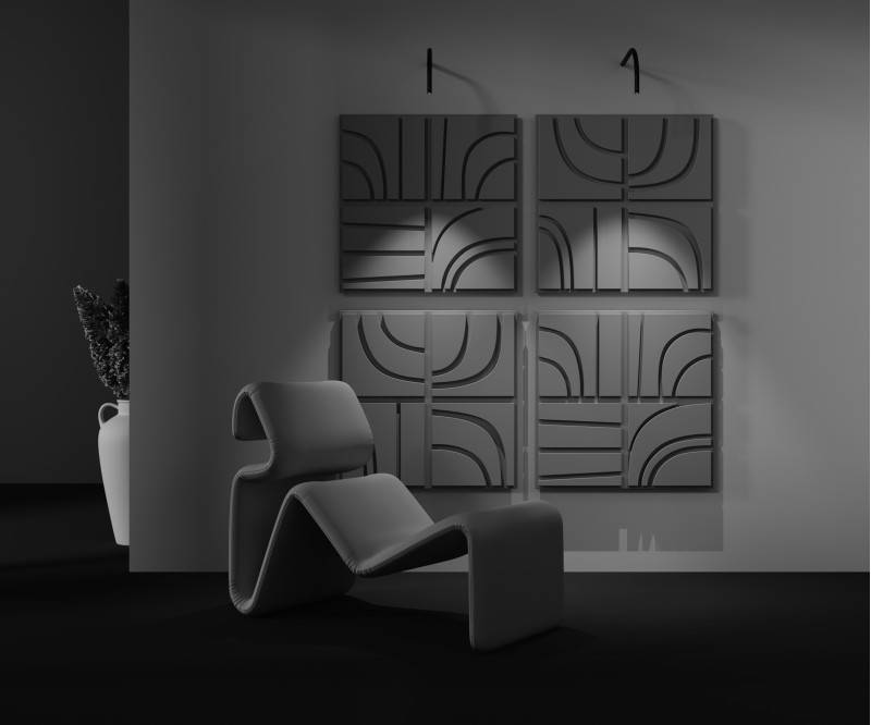 Бра Maytoni Technical C104WL-3W3-6K-B