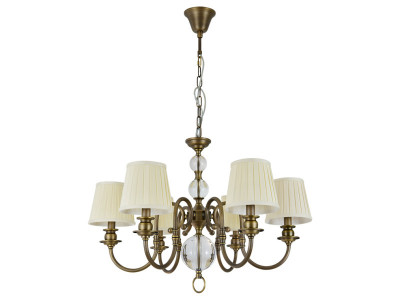 Подвесная люстра Newport 3106/C black brass без абажуров