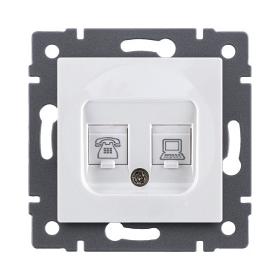 Розетка KOLLINGER REA-011WH