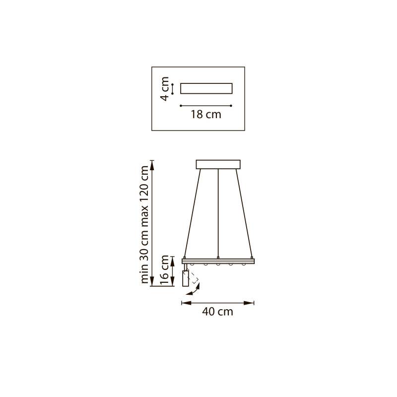 Подвесная люстра Lightstar 740447
