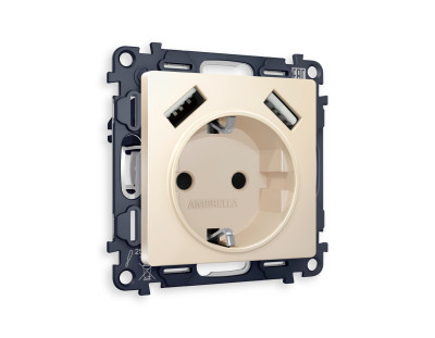 Розетка Ambrella Volt MA329010