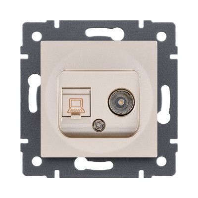 Розетка KOLLINGER REA-021GD