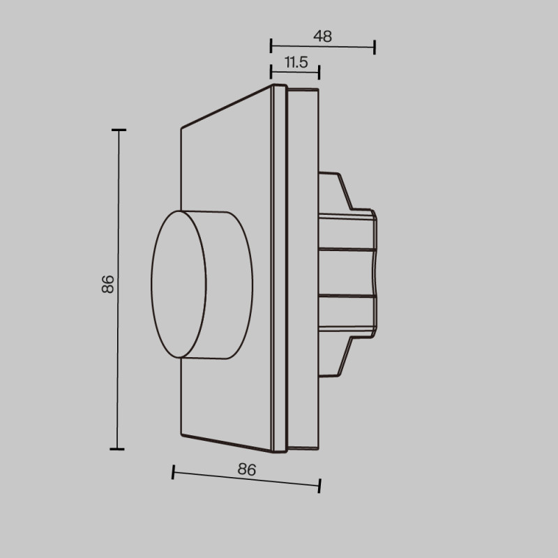 Панель управления Maytoni Technical 731004