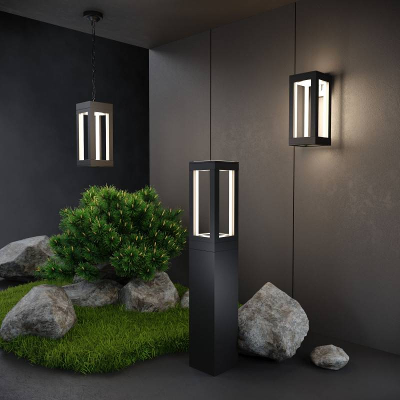 Садово-парковый светильник Elektrostandard 1529 TECHNO LED чёрный