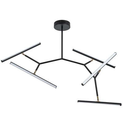 Люстра на штанге ARTE Lamp A2170PL-49BK