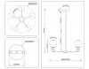 Люстра на штанге Ambrella Light LH53164
