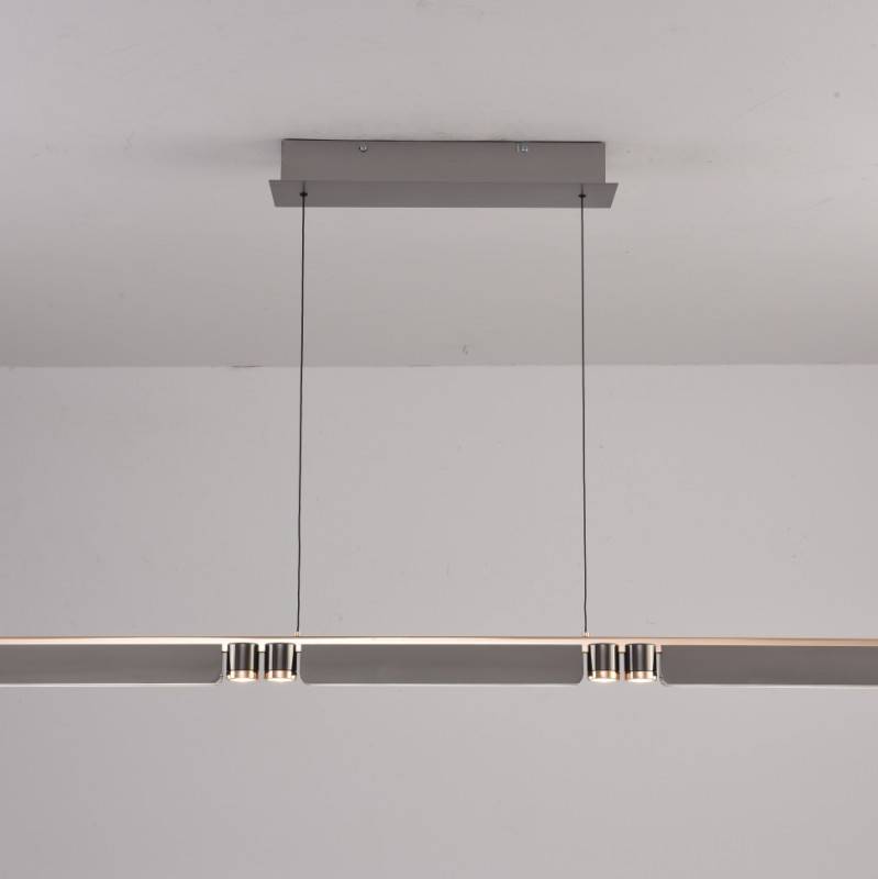 Подвесной светильник iLedex 9309D-1200-2 GR+BK