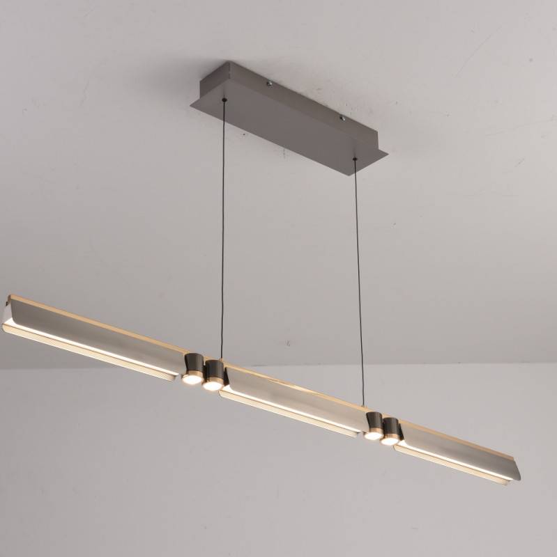 Подвесной светильник iLedex 9309D-1200-2 GR+BK