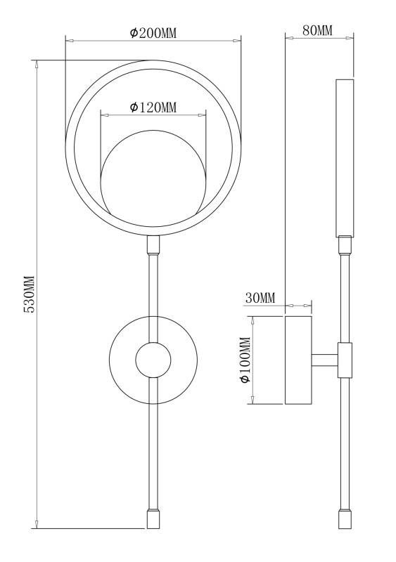 Бра Freya FR6110WL-L12GB