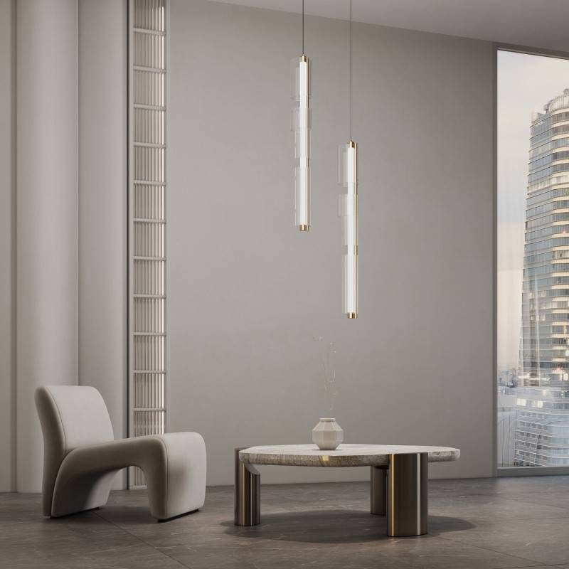 Подвесной светильник Eurosvet 304071 LED латунь