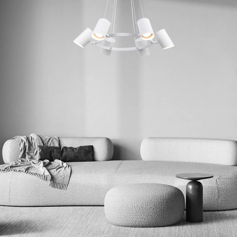 Подвесная люстра Eurosvet 70147/6 белый