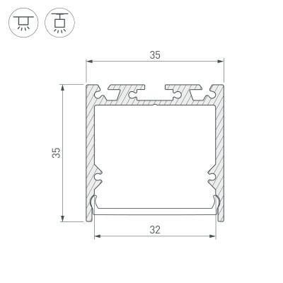 Профиль Arlight 036196