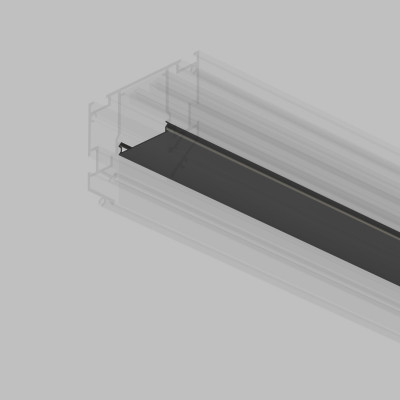 Экран для шинопровода Denkirs TR2010-BK