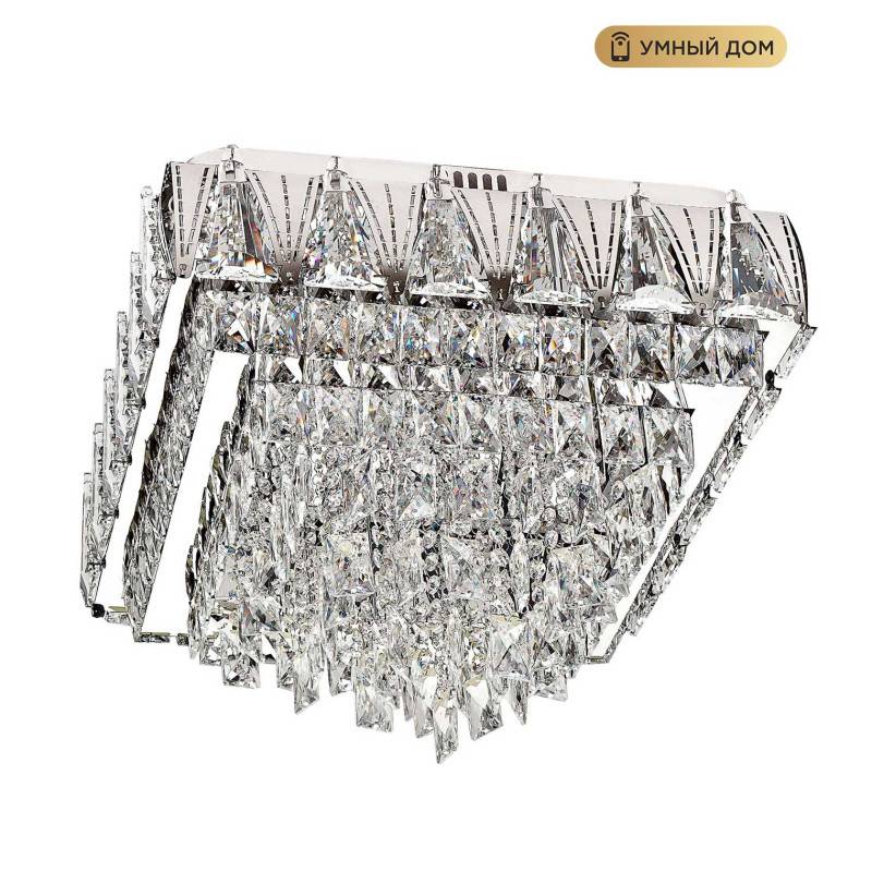 Накладная люстра LED4U L9437-500-500 CR с УД