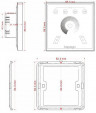 Контроллер-регулятор ЦТ и цвета RGB Deko-Light Rf 843018