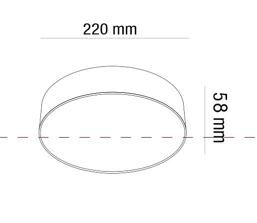 Накладной светильник Maytoni Zon C032CL-L32W3K