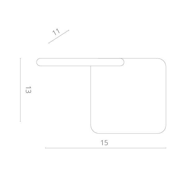 Бра ARTE Lamp A1807AP-1WH
