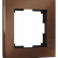 Рамка на 1 пост Werkel коричневый алюминий W0011714