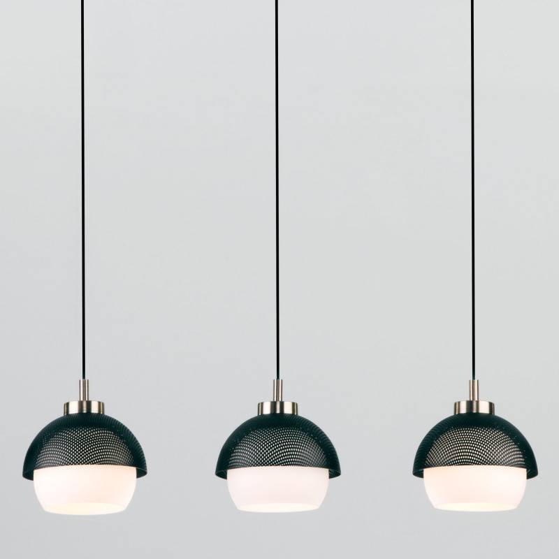 Подвесной светильник Eurosvet 50106/3 античная бронза/черный