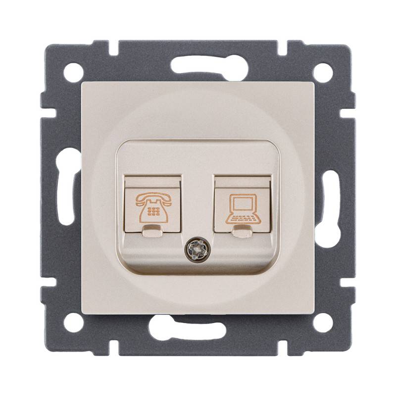 Розетка KOLLINGER REA-011GD