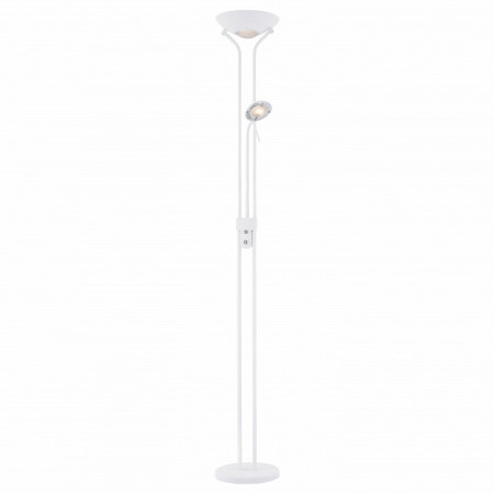 Торшер с подсветкой Arte Lamp Duetto A4329PN-2WH