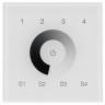 Панель-диммера сенсорная встраиваемая Arlight Intelligent ZW-118-DIM-4Z-IN (100-240V, 4 зоны)
