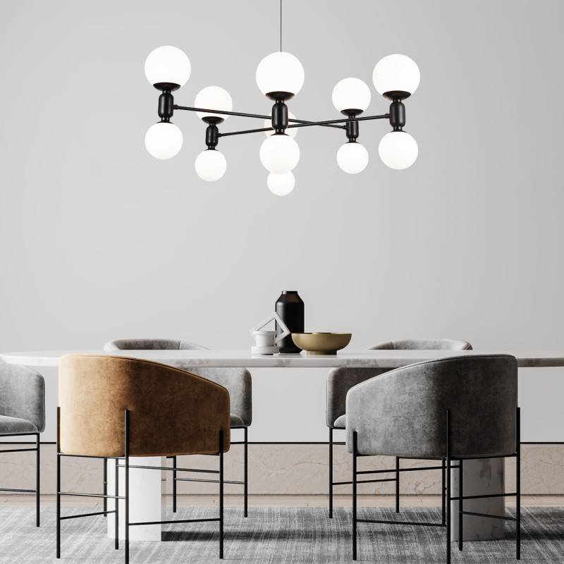 Подвесная люстра Eurosvet 30182 черный