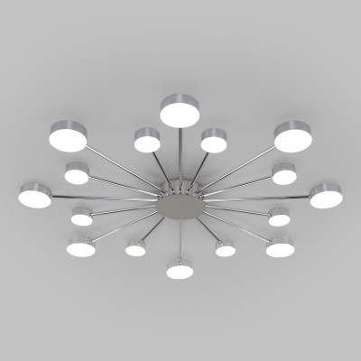 Накладная люстра Eurosvet 90242/16 хром