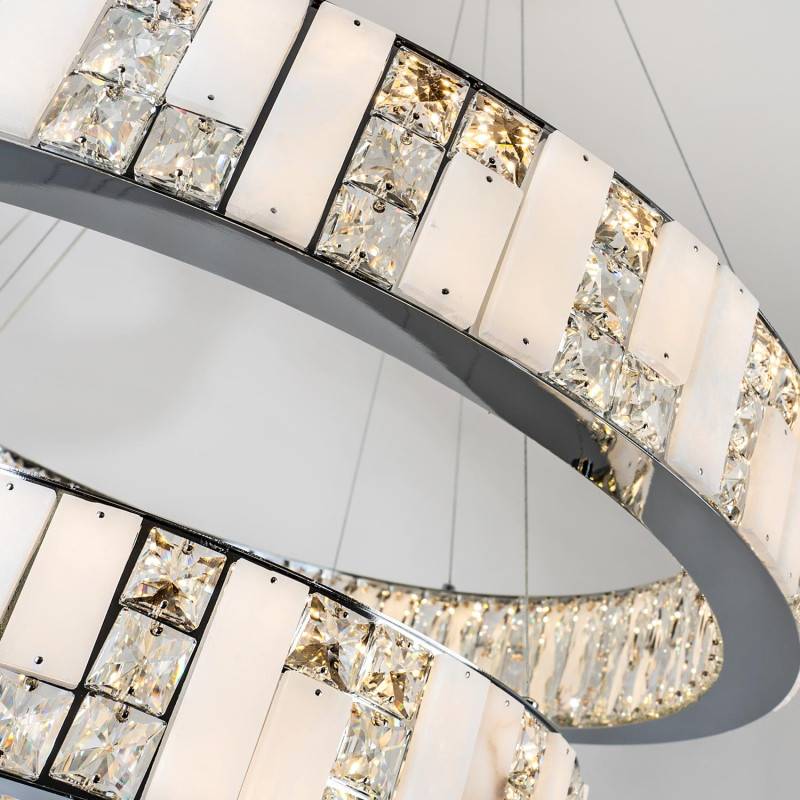 Каскадная люстра MODELUX ML.6985.800.600P CR