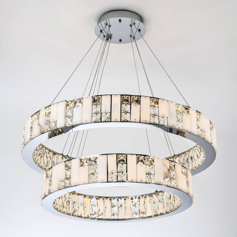 Каскадная люстра MODELUX ML.6985.800.600P CR