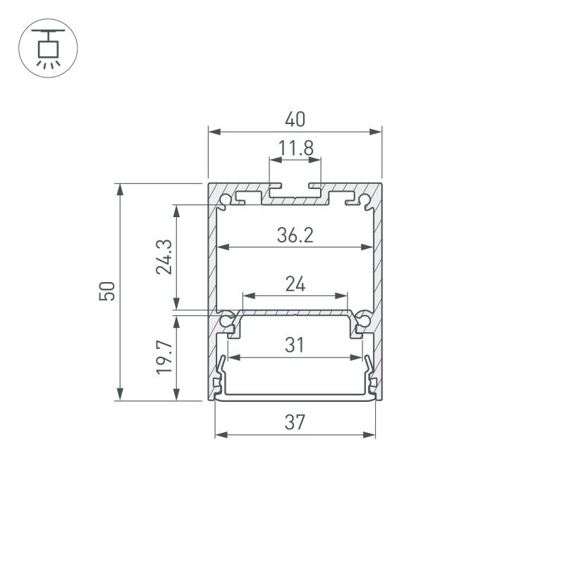Профиль Arlight 055135
