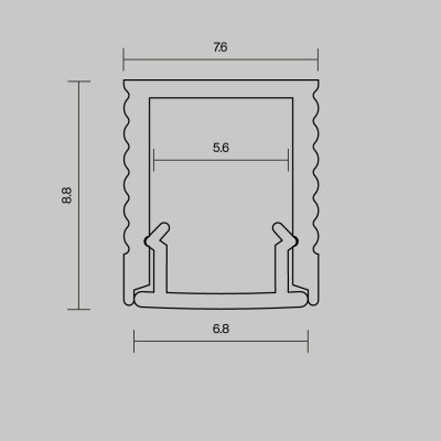 Профиль Maytoni Technical 631010