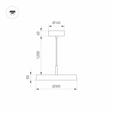 Подвесной светильник Arlight ELEGANT 033921