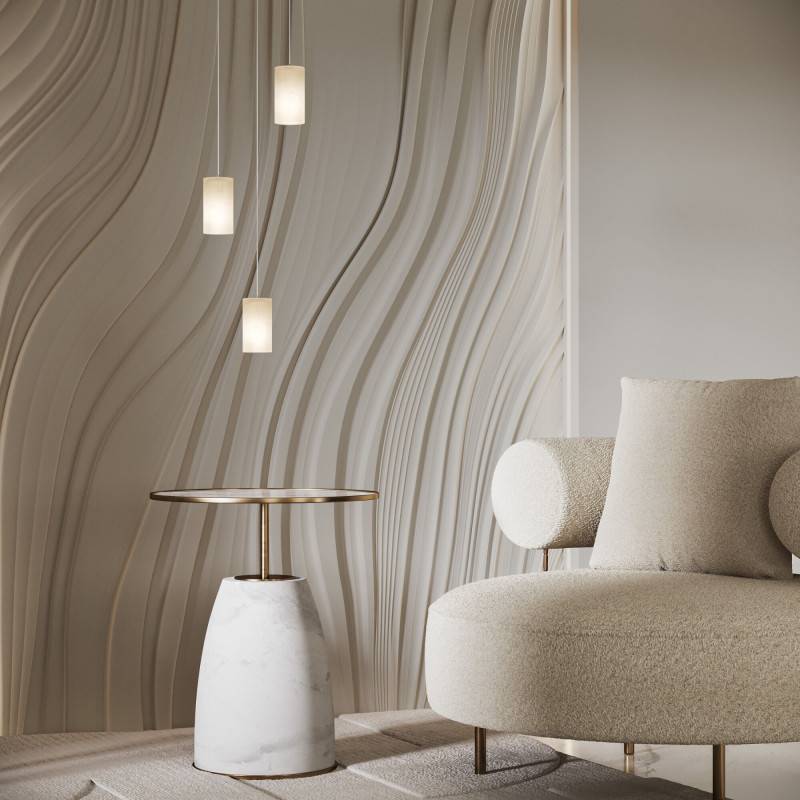 Подвесной светильник Eurosvet 304052 алебастр / латунь