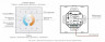 Панель-регулятора цвета RGBW сенсорная встраиваемая Arlight Intelligent ZW-118-MIX-4Z-IN (100-240V, 4 зоны)