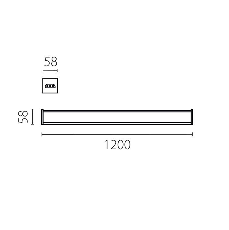 Линейный светильник Lightstar 456507
