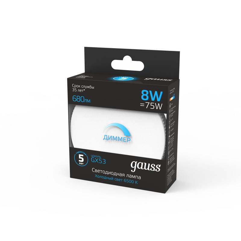 Светодиодная лампа Gauss 108408308-D