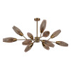 Люстра на штанге Escada 10165/12PL Copper