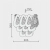 Бра MODELUX ML.6775.305 GD
