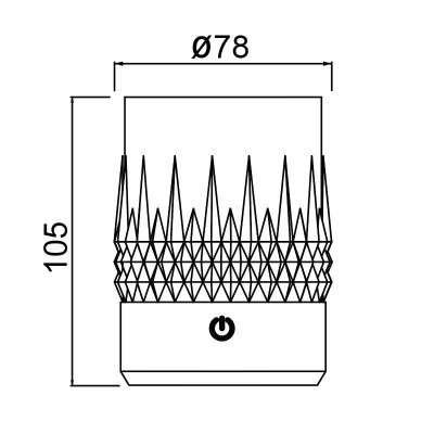 Декоративный светильник Mantra 9086