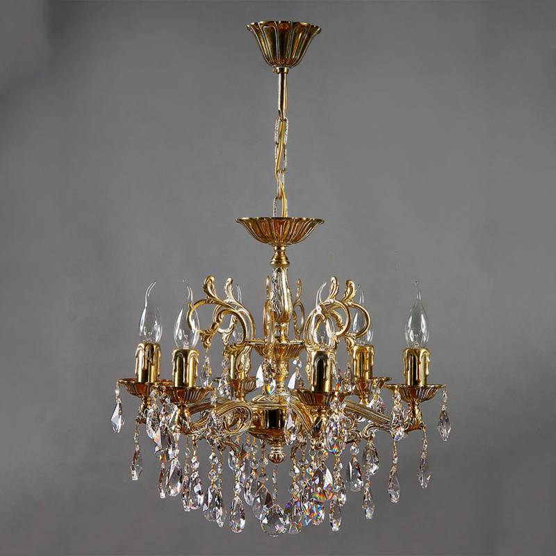 Подвесная люстра AMBIENTE by BRIZZI 2128/6 WP Tear Drop