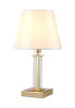 Настольная лампа Crystal Lux NICOLAS LG1 GOLD/WHITE