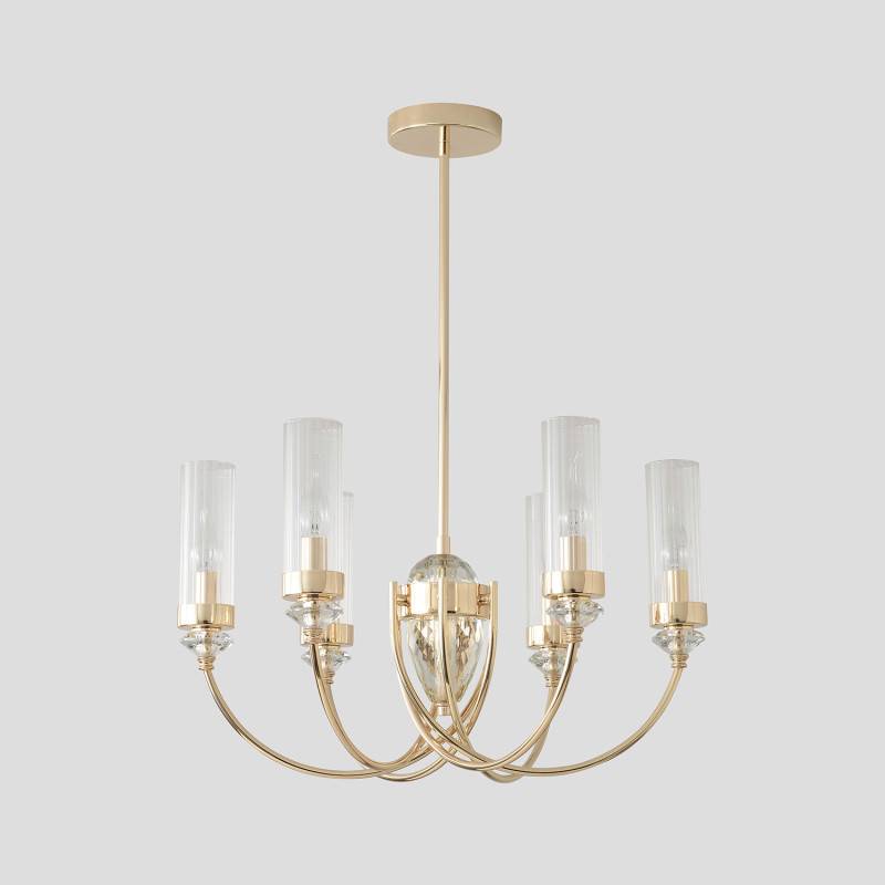 Люстра на штанге Crystal Lux SECRET SP6 GOLD