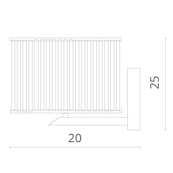 Бра Divinare 2060/02 AP-1
