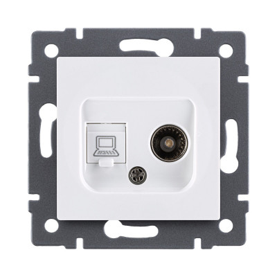 Розетка KOLLINGER REA-012WH